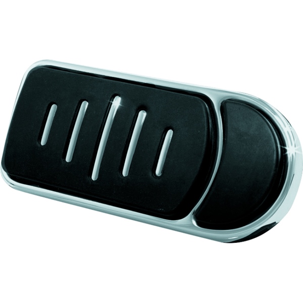 7587 KURYAKYN Kuryakyn Brake Pedal Pad Extension BRAKE PEDAL EXTENSION CHRM KURYAKYN Brake Pedal Pad Extension Chrome