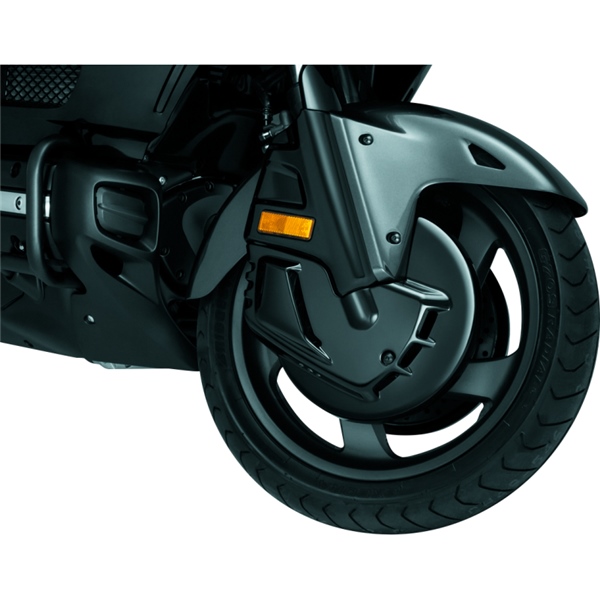 Image-2 Kuryakyn Brake Rotor Cover BRAKE ROTOR COVER GLOSS BK KURYAKYN 7460 7460 KURYAKYN