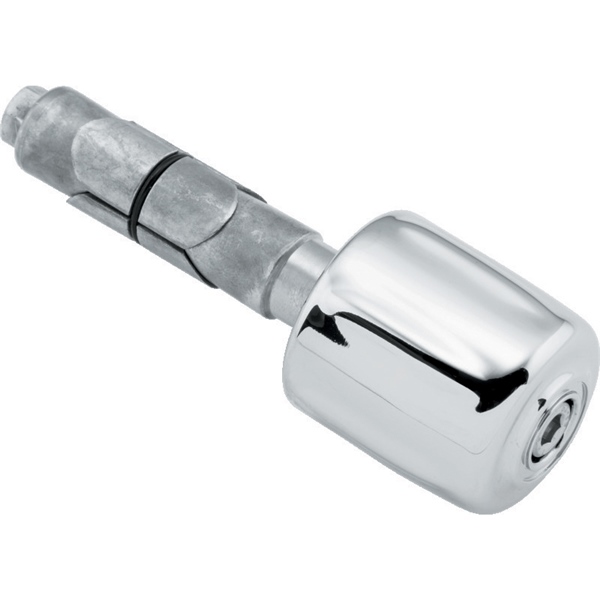 6288 KURYAKYN Kuryakyn Clutch Side Bar End BAR END CLUTCH SIDE CHRM KURYAKYN Clutch Side Bar End Chrome