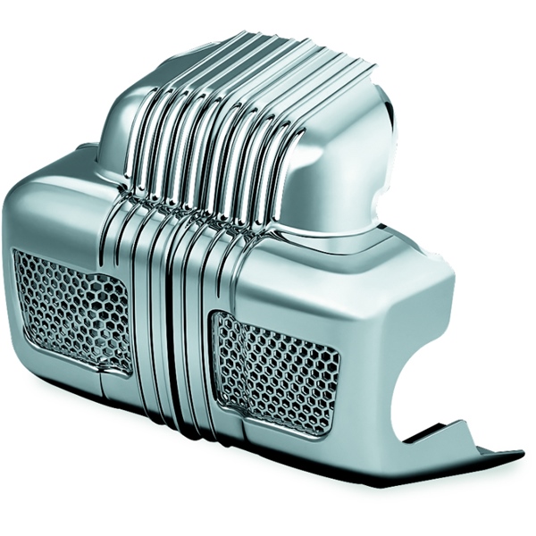 7677 KURYAKYN Kuryakyn Coolant Pump Cover COVER COOLANT PUMP CHRM KURYAKYN Coolant Pump Cover 
