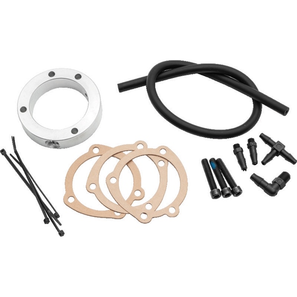 9928 KURYAKYN Kuryakyn Crankcase Breather Kit BREATHER CRANKCASE KIT KURYAKYN Crankcase Breather Kit 