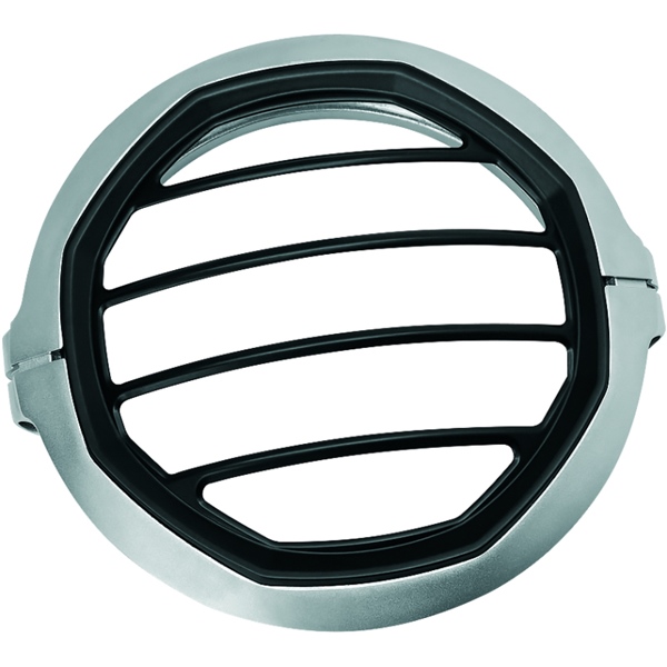 6687 KURYAKYN Kuryakyn Dillinger Headlight Trim GARNITURE PHARE 5-3/4 SI KURYAKYN Dillinger Headlight Trim 