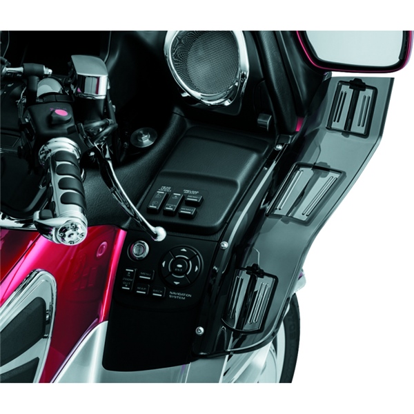 Image-2 Kuryakyn Air Deflector Wind Deflector - HONDA AIR DEFLECTOR SMK KURYAKYN 8939 8939 KURYAKYN