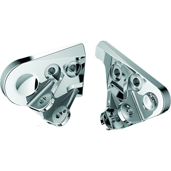 Image-2 Kuryakyn Driver Peg Mount FOOTPEG MOUNT DRIVER CHRM KURYAKYN 4544 4544 KURYAKYN