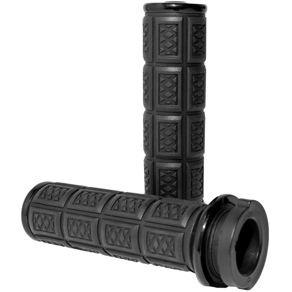 10035-2 KURYAKYN Kuryakyn Enygma Grip Throttle-By-Wire GRIPS ENYGMA THROTTLE-BY-WIRE GLOSS BK Enygma Grip Throttle-By-Wire Glossy Black