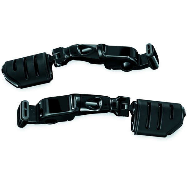 3995 KURYAKYN Kuryakyn Ergo II Trident Dually ISO Peg With Arm FOOTPEG ERGO II TRIDENT W/ARM CHRM Ergo II Trident Dually ISO Peg With Arm Chrome