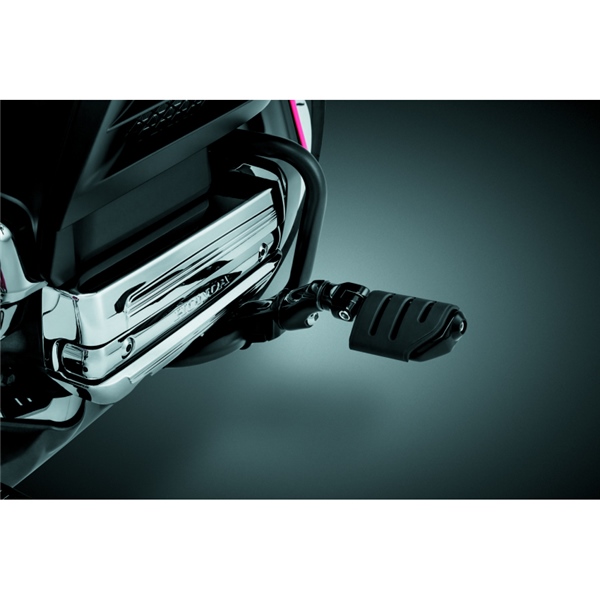 Image-2 Kuryakyn Ergo II Trident Dually ISO Peg With Arm FOOTPEG ERGO II TRIDENT W/ARM CHRM 3995 3995 KURYAKYN