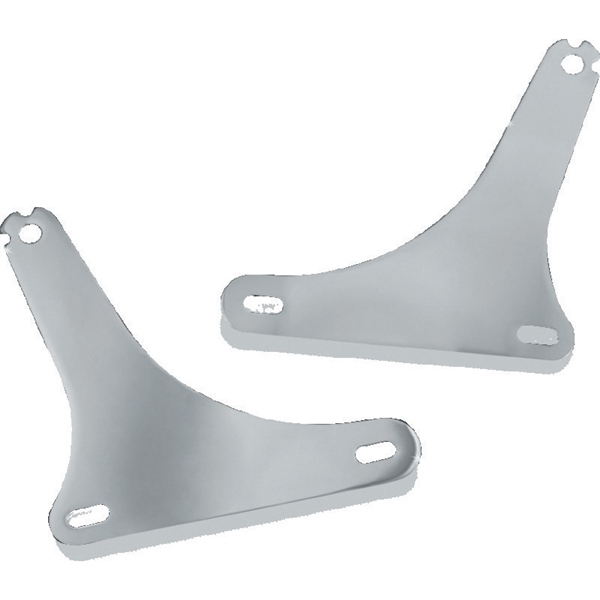 1667 KURYAKYN Kuryakyn Fixed Mount Backrest 838371 FIXED MOUNT BACKREST CHRM KURYAKYN Fixed Mount Backrest 