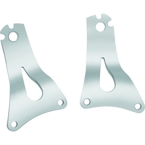 1662 KURYAKYN Kuryakyn Fixed Mount Backrest 838372 FIXED MOUNT BACKREST CHRM KURYAKYN Fixed Mount Backrest 