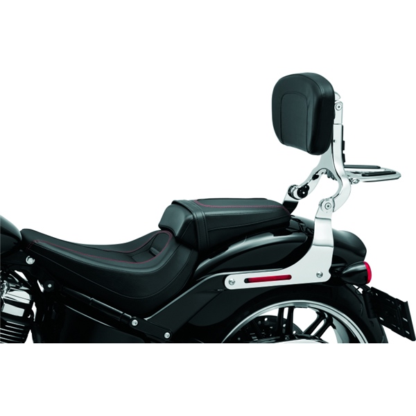 Image-2 Kuryakyn Fixed Mount Backrest 838379 FIXED MOUNT BACKREST BK KURYAKYN 7081 7081 KURYAKYN