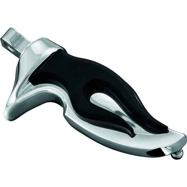 4416 KURYAKYN Kuryakyn Flamin Peg with Male Adapter FOOTPEG FLAMIN W/MALE MOUNT CHRM Flamin Peg with Male Adapter Chrome