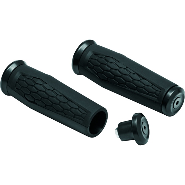 5929 KURYAKYN Kuryakyn Hex Grip GRIPS HEX 7/8" UNIV BK KURYAKYN Hex Grip Black