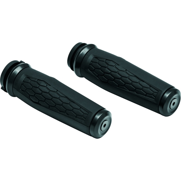 5923 KURYAKYN Kuryakyn Hex Grip Thottle-By-Wire GRIPS HEX THROTTLE-BY-WIRE BK Hex Grip Thottle-By-Wire Black