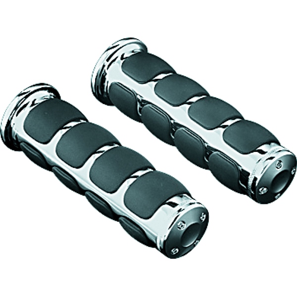 6236 KURYAKYN Kuryakyn Iso Grip Triumph GRIPS ISO CHRM TRIUMPH KURYAKYN Iso Grip Triumph Chrome