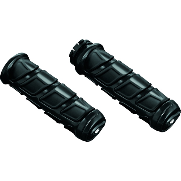 6376 KURYAKYN Kuryakyn Kinetic Grip GRIPS KINETIC METRIC BK KURYAKYN Kinetic Grip Black