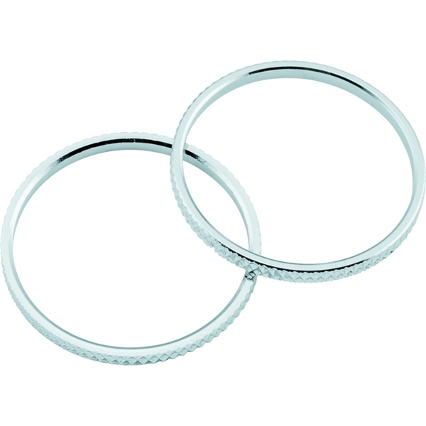 6220 KURYAKYN Kuryakyn Knurled Accent Ring ACCENT RING KNURLED CHRM KURYAKYN Knurled Accent Ring 