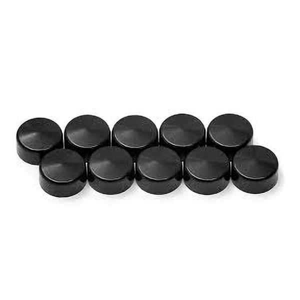 2458 KURYAKYN Kuryakyn Hex Bolt Cover Kool Kaps BOLT COVER KOOL KAPS BLACK 9/16" HEX Hex Bolt Cover Kool Kaps 