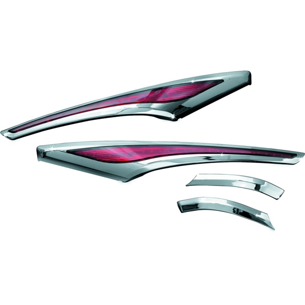 3232 MAGNUM Kuryakyn LED Saddlebag Accent SADDLEBAG ACCENT LED RD LENS CHRM LED Saddlebag Accent 