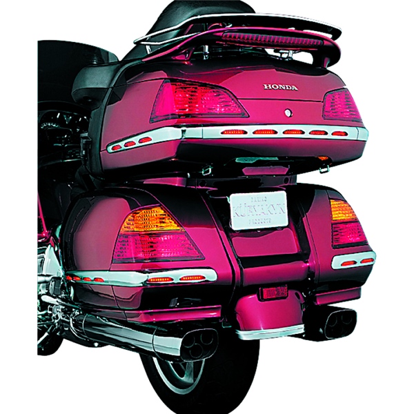 Image-2 Kuryakyn LED Trunk Molding TRUNK MOLDING CHRM LED RED LENS 3201 3201 KURYAKYN