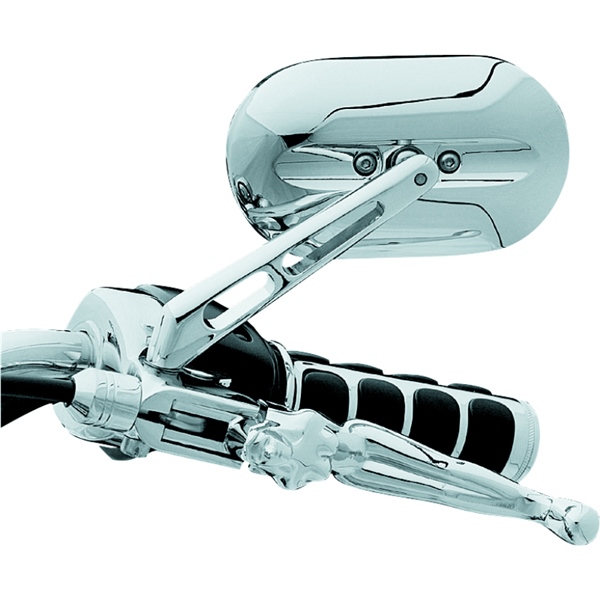 1430 KURYAKYN Kuryakyn Magnum Mirror Large Flat MIRROR MAGNUM LARGE FLAT GLASS CHRM Magnum Mirror Large Flat Chrome