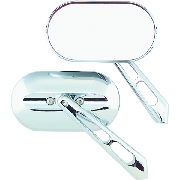 1428 KURYAKYN Kuryakyn Magnum Mirror Small Flat MIRROR MAGNUM SMALL FLAT GLASS CHRM Magnum Mirror Small Flat Chrome