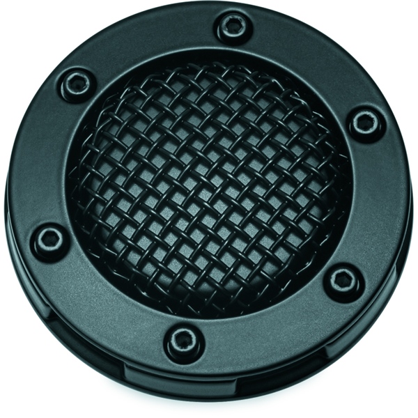 6549 KURYAKYN Kuryakyn Mesh Gas Caps Vented 838666 GAS CAP VENTED MESH BK Mesh Gas Caps Vented Black