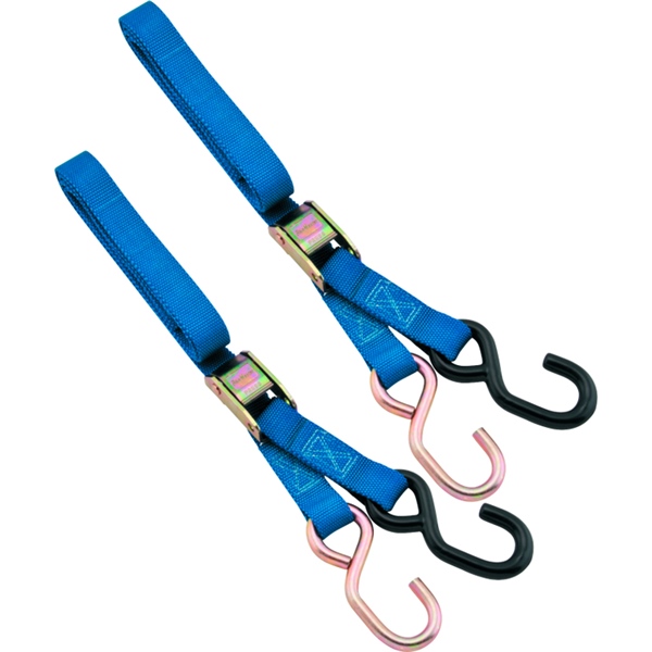 100520 KFI-PRODUCTS BIKEMASTER Tie Down TIE DOWN 1" BK BIKEMASTER Tie Down Blue
