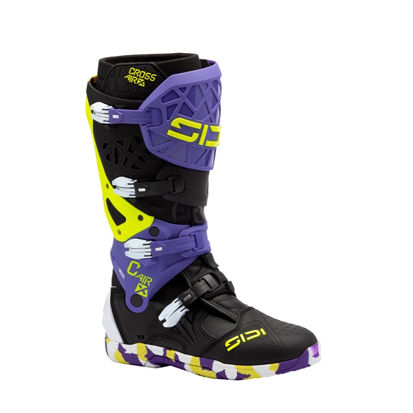 MMCROSSAIRXBLCKVIOL48 SIDI SIDI Crossair X Boots Men BOOT CROSSAIR X BK/PU 48 SIDI Crossair X Boots Black, Purple