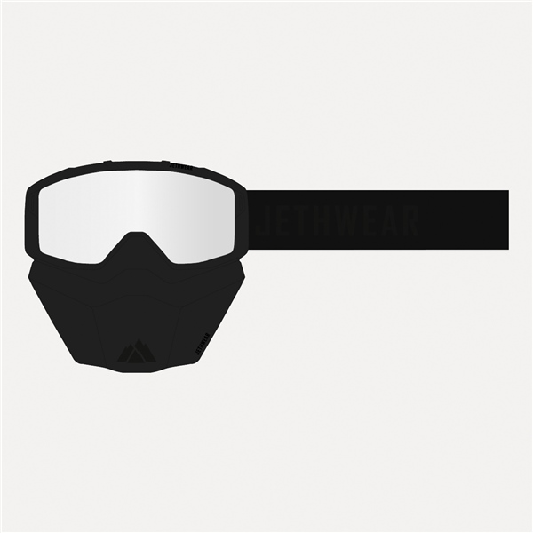 J26025-901 JETHWEAR Jethwear Blizzard Goggle GOGGLE BLIZZARD CLR Blizzard Goggle Clear