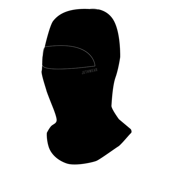 J26151-001 JETHWEAR Jethwear Open Balaclava BALACLAVA OPEN Open Balaclava Black