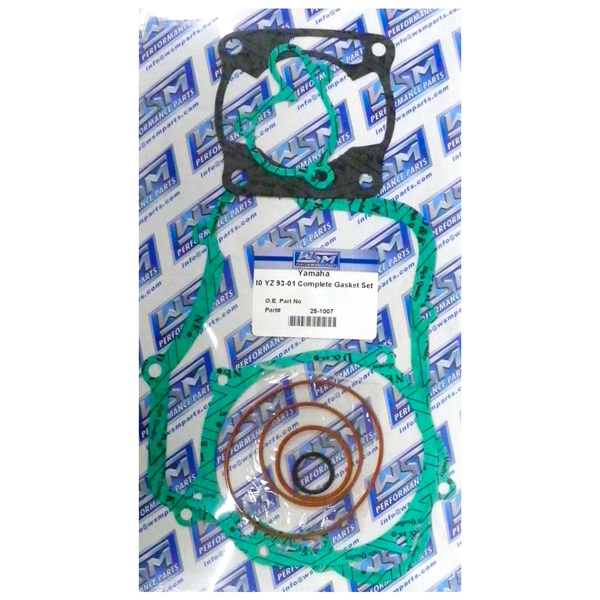 25-1007 WSM WSM Engine Gasket Complete Kit YAMAHA - 876919 GASKET FULL SET WSM Engine Gasket Complete Kit 