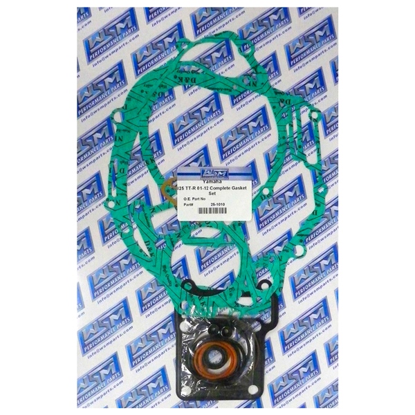 25-1010 MOOSE-RACING WSM Engine Gasket Complete Kit YAMAHA - 876921 GASKET FULL SET WSM Engine Gasket Complete Kit 