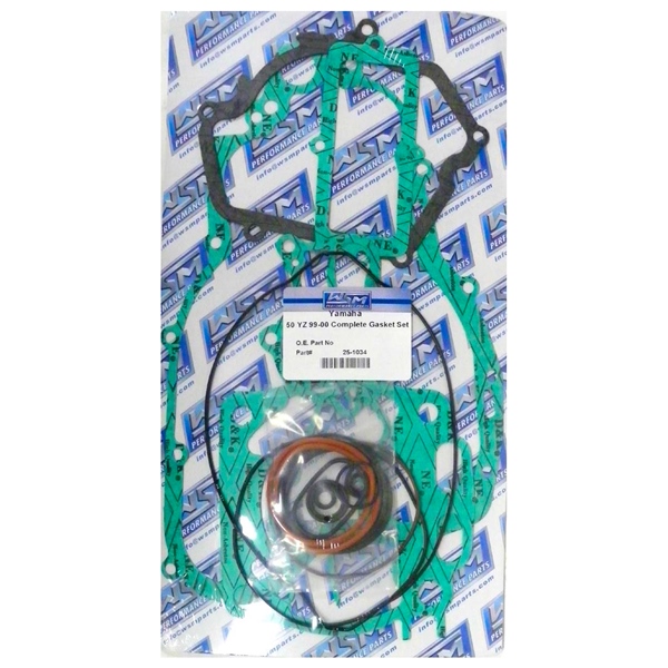 25-1034 MOOSE-RACING WSM Engine Gasket Complete Kit YAMAHA - 876926 GASKET FULL SET WSM Engine Gasket Complete Kit 