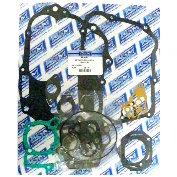 25-105 RICKS-MOTORSPORT-ELECTRIC WSM Engine Gasket Complete Kit HONDA - 876930 GASKET FULL SET WSM Engine Gasket Complete Kit 