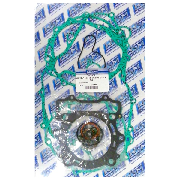 25-1052 MOOSE-RACING WSM Engine Gasket Complete Kit YAMAHA - 876932 GASKET FULL SET WSM Engine Gasket Complete Kit 