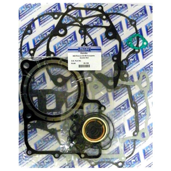 25-155 WSM WSM Engine Gasket Complete Kit HONDA - 876958 GASKET FULL SET WSM Engine Gasket Complete Kit 