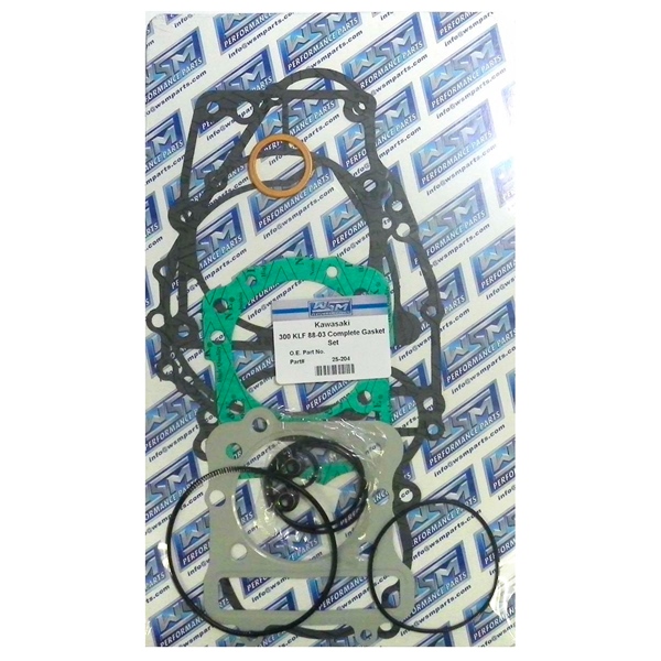 25-204 WSM WSM Engine Gasket Complete Kit KAWASAKI - 876964 GASKET FULL SET WSM Engine Gasket Complete Kit 