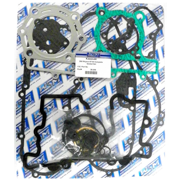 25-205 WSM WSM Engine Gasket Complete Kit KAWASAKI - 876965 GASKET FULL SET WSM Engine Gasket Complete Kit 
