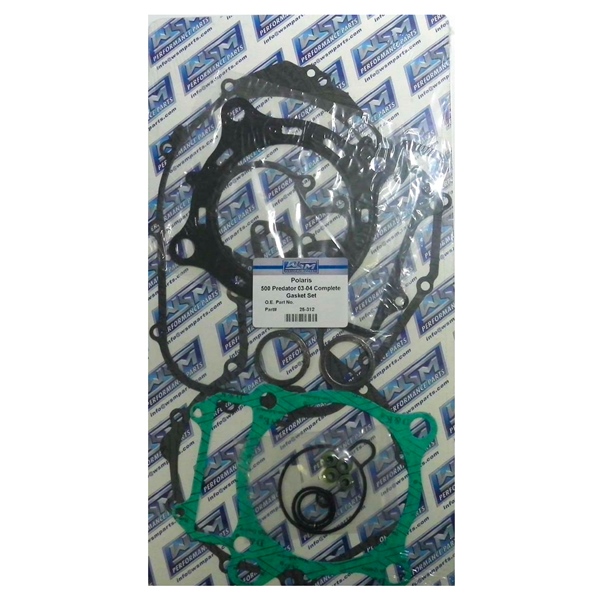 25-312 WSM WSM Engine Gasket Complete Kit POLARIS - 876988 GASKET FULL SET WSM Engine Gasket Complete Kit 