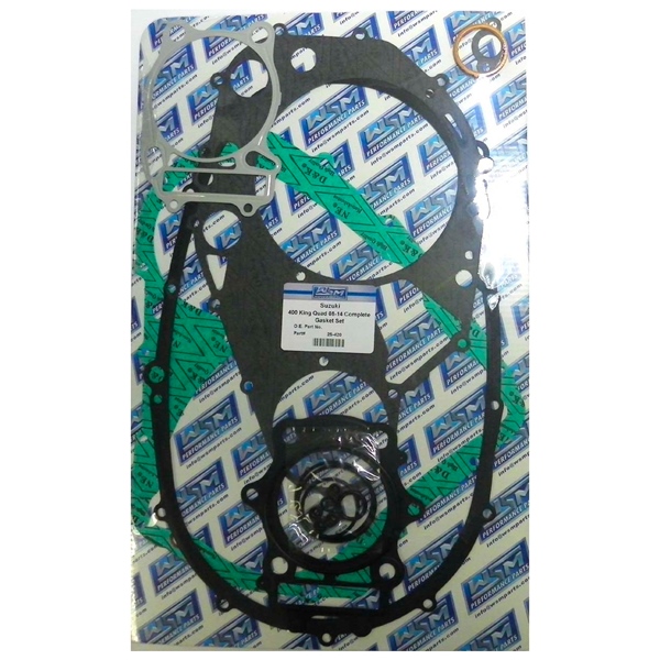 25-420 WSM WSM Engine Gasket Complete Kit SUZUKI - 877000 GASKET FULL SET WSM Engine Gasket Complete Kit 