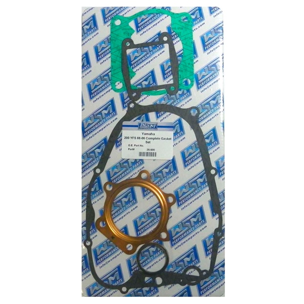 25-500 RICKS-MOTORSPORT-ELECTRIC WSM Engine Gasket Complete Kit YAMAHA - 877005 GASKET FULL SET WSM Engine Gasket Complete Kit 
