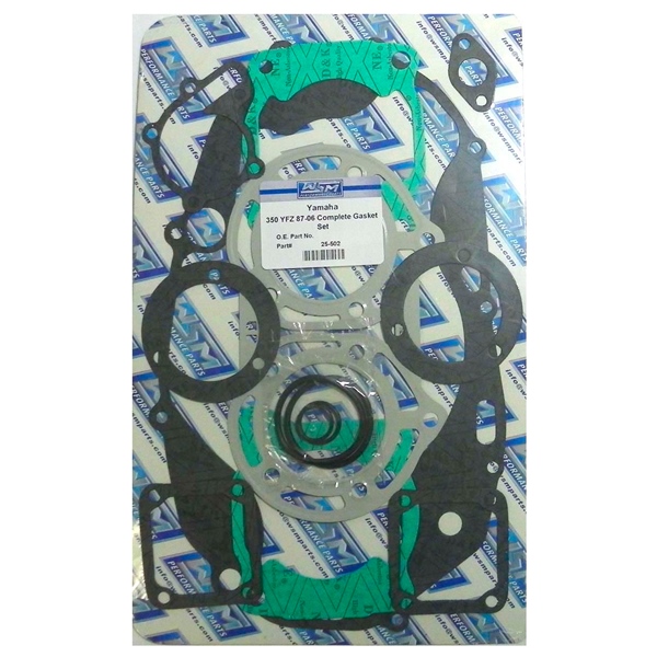 25-502 WSM WSM Engine Gasket Complete Kit YAMAHA - 877007 GASKET FULL SET WSM Engine Gasket Complete Kit 