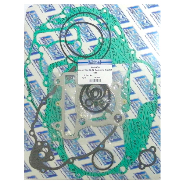 25-508 WSM WSM Engine Gasket Complete Kit YAMAHA - 877011 GASKET FULL SET WSM Engine Gasket Complete Kit 