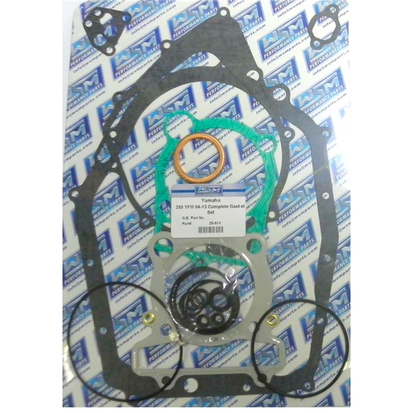 25-514 WSM WSM Engine Gasket Complete Kit YAMAHA - 877015 GASKET FULL SET WSM Engine Gasket Complete Kit 