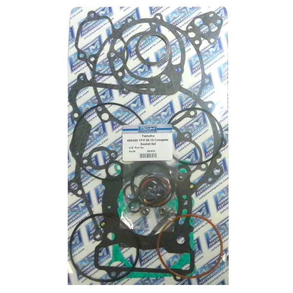 25-516 WSM WSM Engine Gasket Complete Kit YAMAHA - 877017 GASKET FULL SET WSM Engine Gasket Complete Kit 
