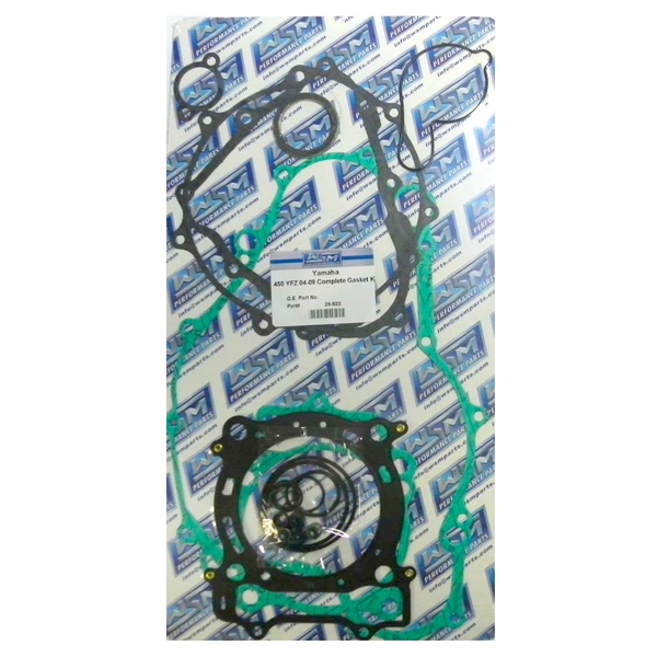 25-522 WSM WSM Engine Gasket Complete Kit YAMAHA - 877020 GASKET FULL SET WSM Engine Gasket Complete Kit 