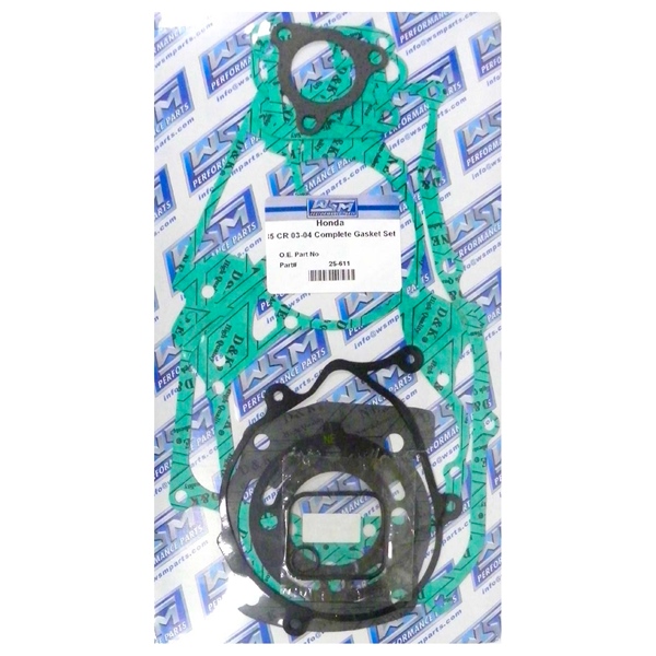 25-611 WSM WSM Engine Gasket Complete Kit HONDA - 877031 GASKET FULL SET WSM Engine Gasket Complete Kit 