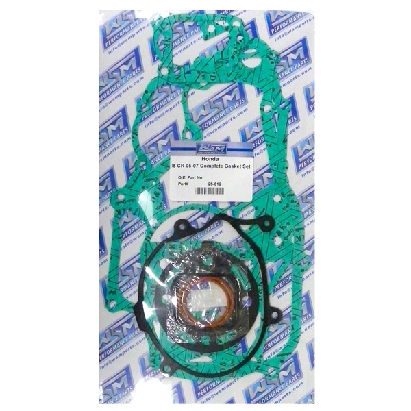 25-612 WSM WSM Engine Gasket Complete Kit HONDA - 877032 GASKET FULL SET WSM Engine Gasket Complete Kit 