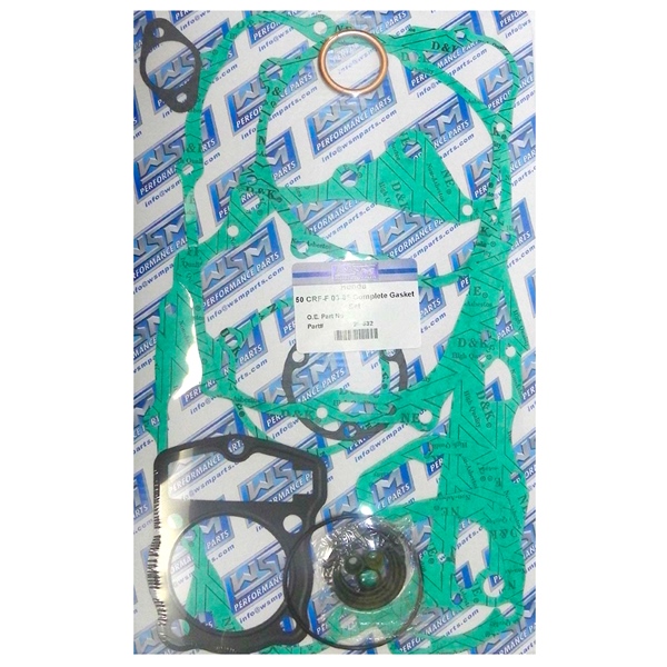 25-632 WSM WSM Engine Gasket Complete Kit HONDA - 877038 GASKET FULL SET WSM Engine Gasket Complete Kit 