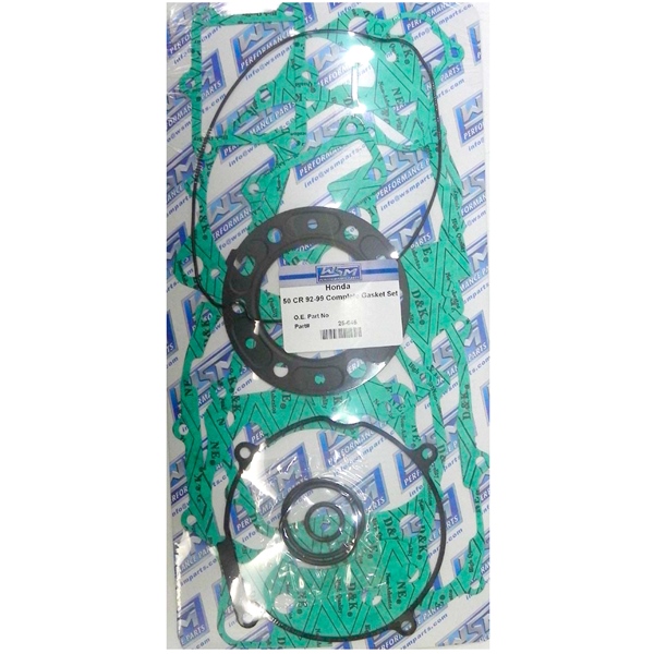 25-645 WSM WSM Engine Gasket Complete Kit HONDA - 877042 GASKET FULL SET WSM Engine Gasket Complete Kit 